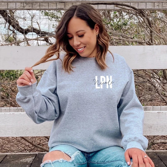 Custom Name LPN Sweatshirt