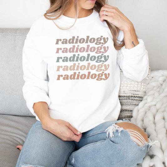 Light Retro Radiology Sweatshirt