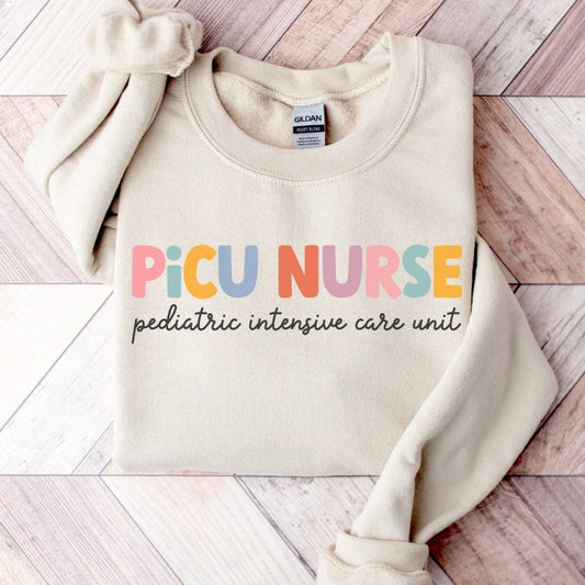 Playful PICU Nurse Sweatshirt