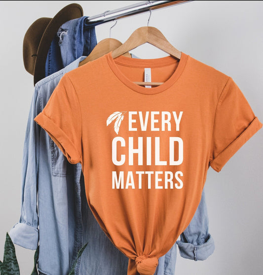 Portion Donated! Every Child Matters Shirt, Orange Shirt Day 2023, Orange Tshirt, Awareness for Indigenous Communities, Residential Schools