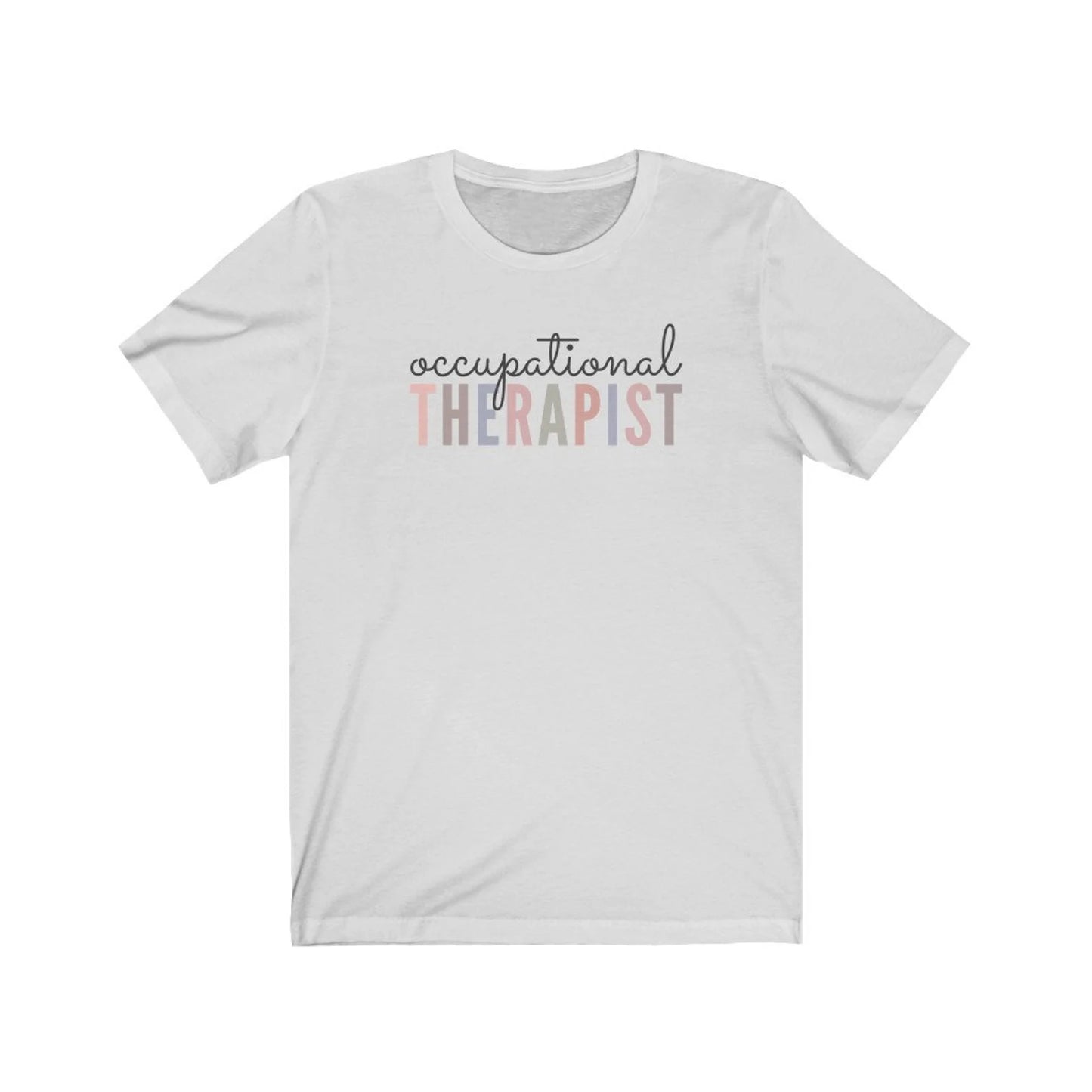 Pastel Occupational Therapist Tee