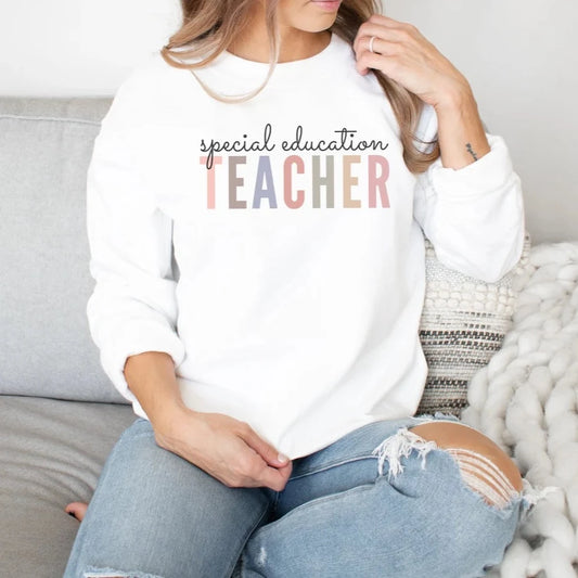 Pastel Special Education Sweatshirt