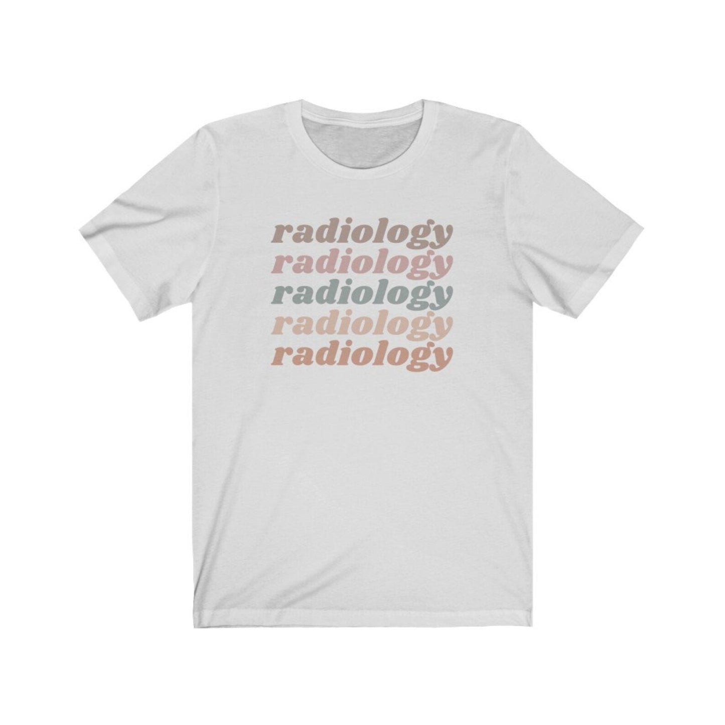 Light Retro Radiology Tee