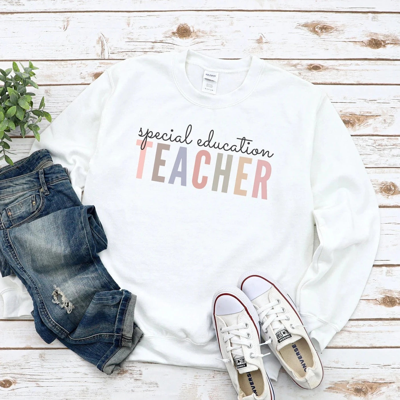 Pastel Special Education Sweatshirt